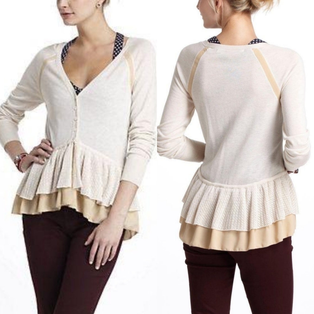 Anthropologie Knitted & Knotted Bonnie Cardigan